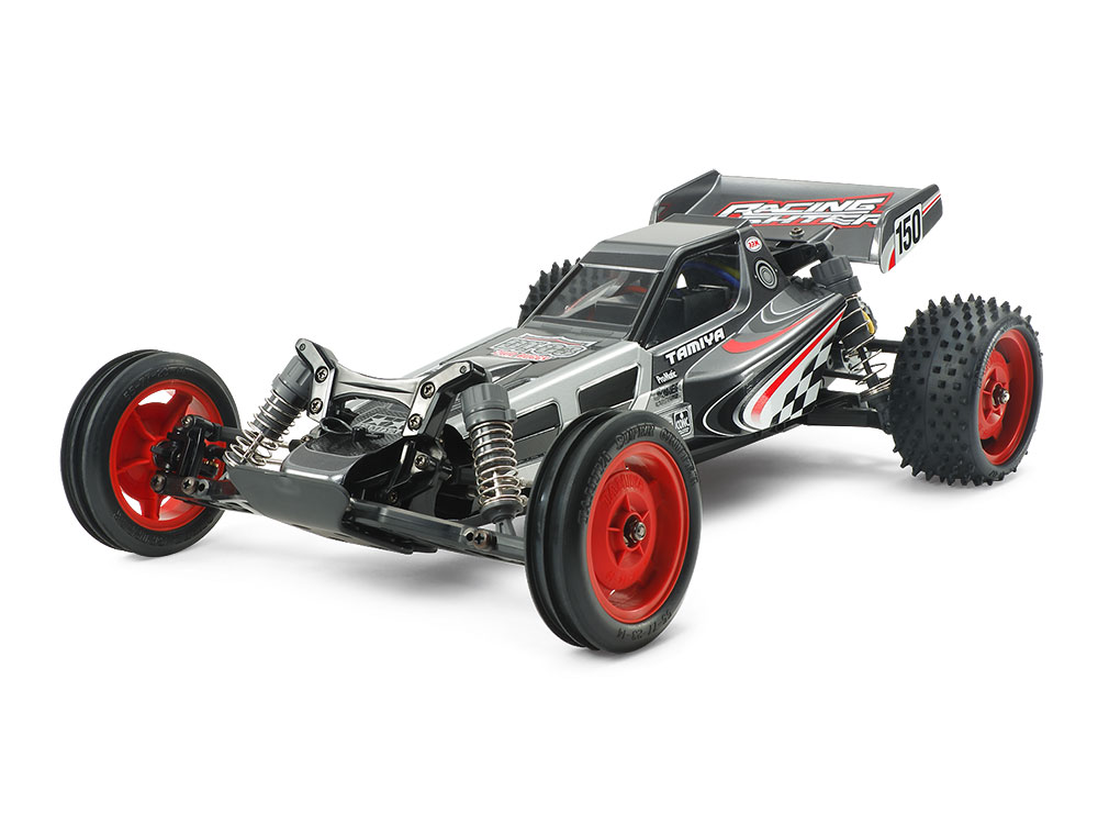 R/C 1/10 DT03 Chassis Black Edition with Racing Fighter Body